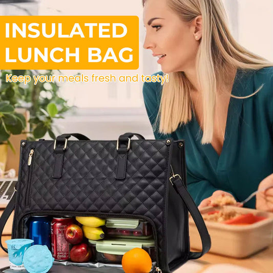 2 in 1 Tote Bag Insulated Lunch Bag
