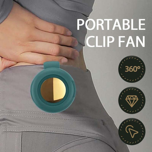 Taille hängender kleiner Ventilator