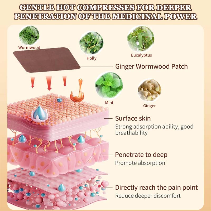 🔥2025 Neuankömmling 🔥Wermut-Moxibustion-Gelenkpflaster