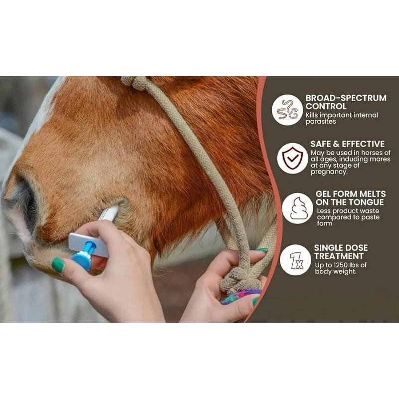 🔥Letzter Tag 49 % RABATT – Ivermectin-Pferdepaste 1,87 % 6,0 g Tuben